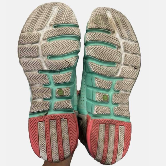 9/10 Size 13 1/2 - Adidas D Rose 4 Boardwalk Mint Men's Basketball Shoes FZ0891 - Picture 5 of 7